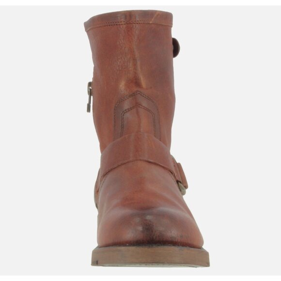 OLUKAI 20254 WOMEN'S NAHUKU SHORT LEATHER BOOT - 7 Cognac Brown - Picture 2 of 5